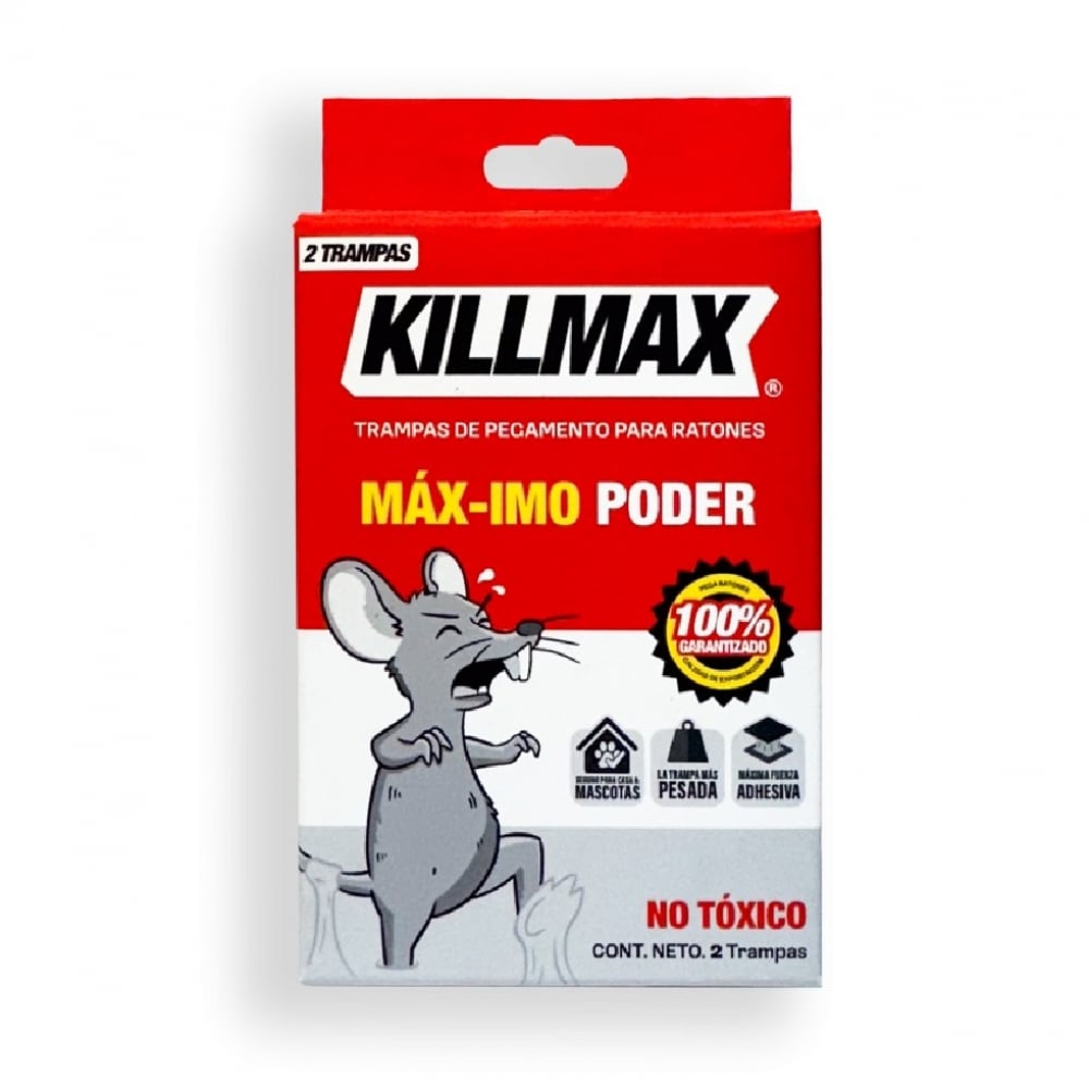 Trampas de pegamento pequeñas para ratones Killmax (2 U) - Imagen 1