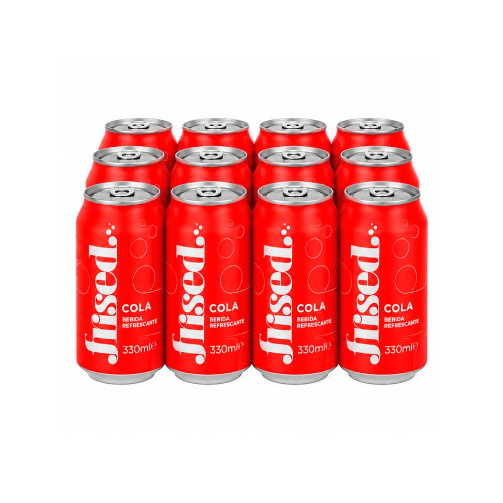 Refresco gaseado de cola Frised (12 x 330 ml) - Imagen 1