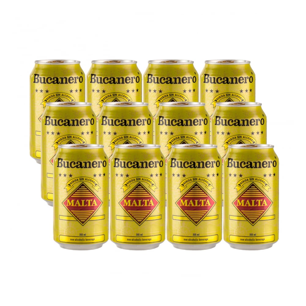 Malta Bucanero (12 x 355 ml) - Imagen 1