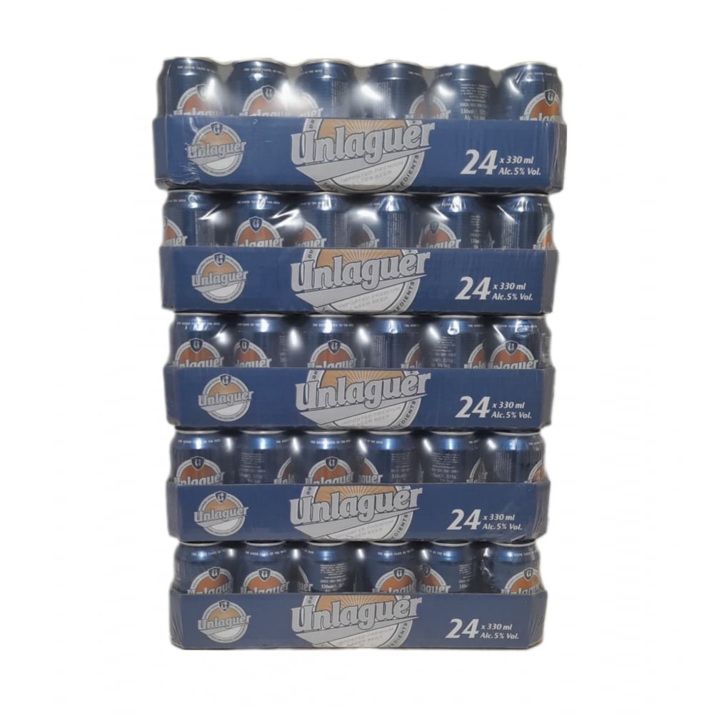 Cerveza Unlaguer (120 x 330 ml) - Imagen 1