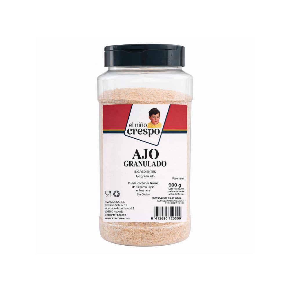 Ajo granulado El niño crespo (900 g / 1.98 lb) - Imagen 1