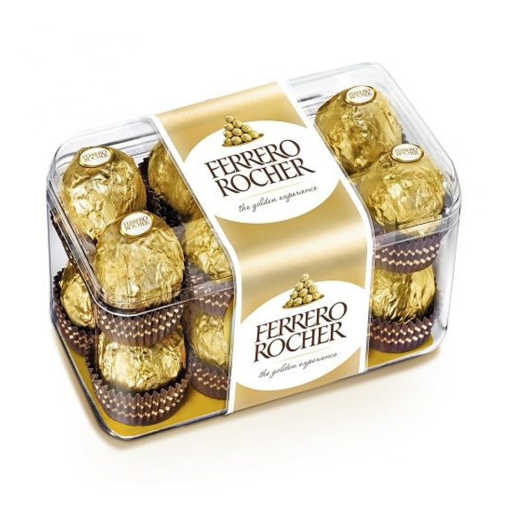 Chocolate con leche y avellanas Ferrero Rocher (200 g / 7.0 oz) - Imagen 1