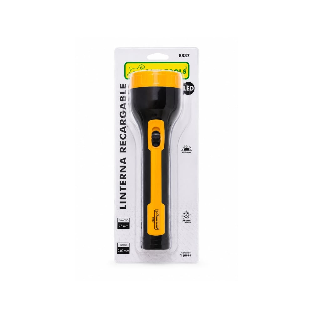 Linterna Recargable LED 3W Lion Tools - Imagen 1