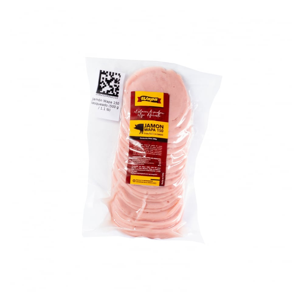 Jamón 150 lasqueado Wapa (500 g / 1.1 lb) - Imagen 1