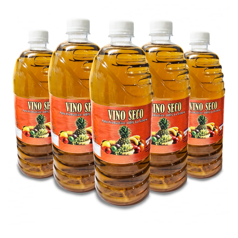 Vino seco (5 x 1 L) - Imagen 1