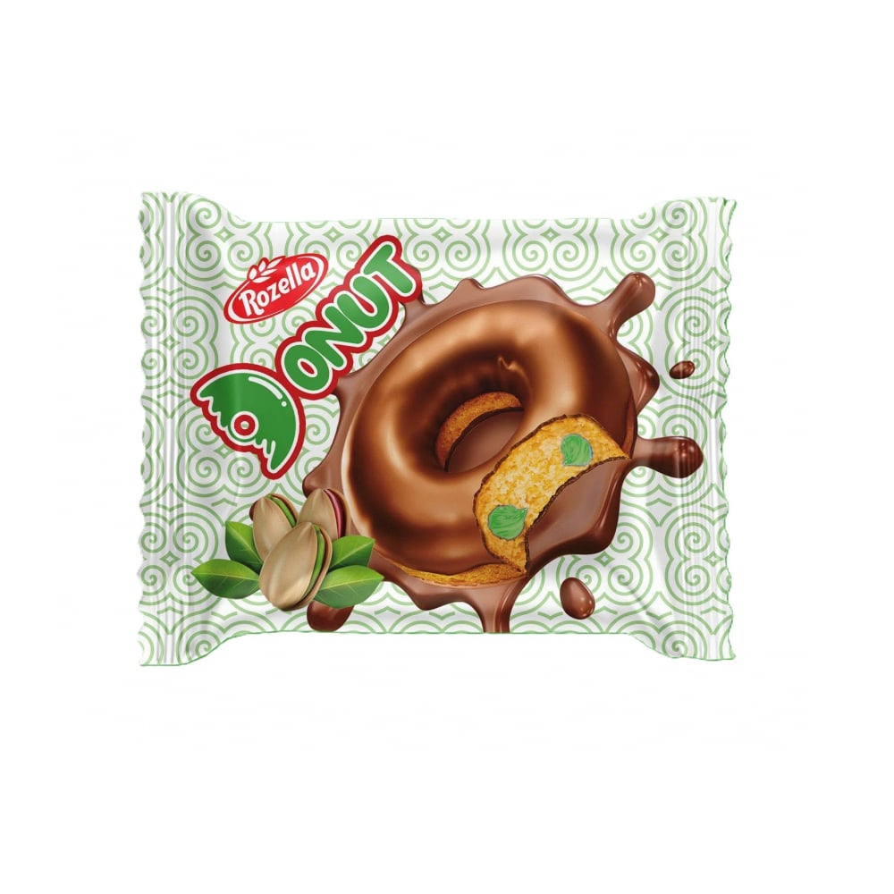 Patel de donut de pistacho Rozella (30 g / 1.05 oz) - Imagen 1
