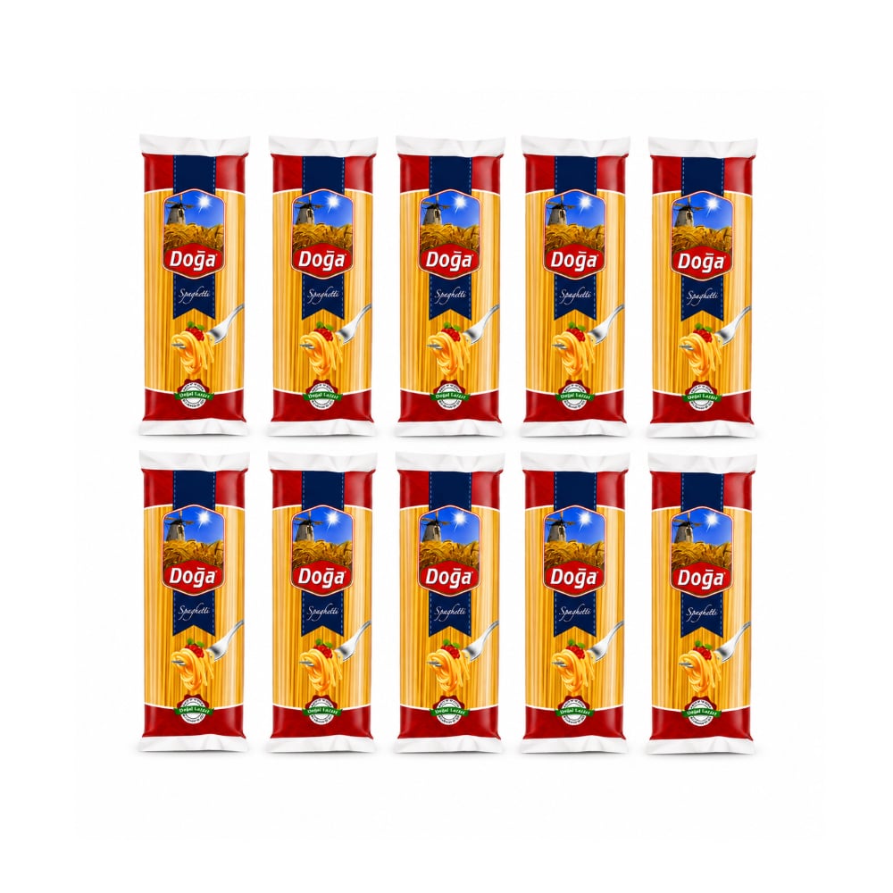 Espaguetis Doga (10 x 500 g / 1.1 lb) - Imagen 1