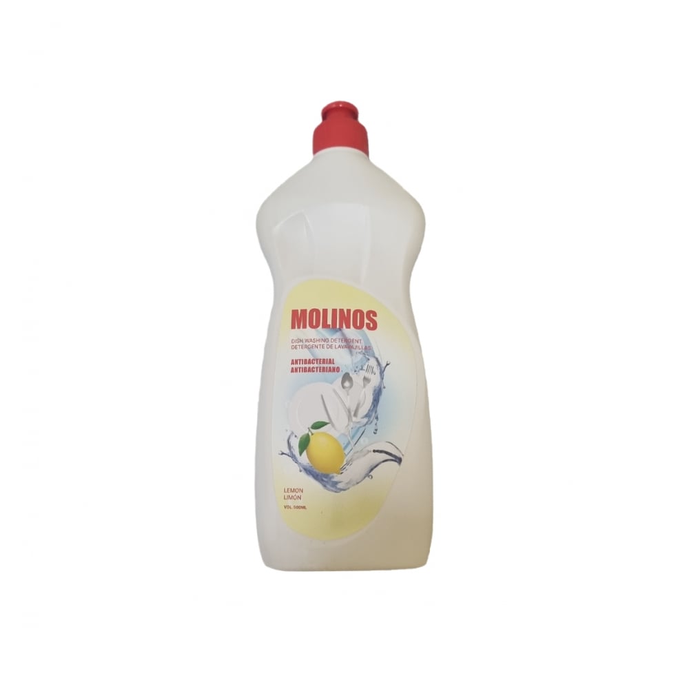 Detergente lavavajillas antibacterial Molinos (500 ml) - Imagen 1