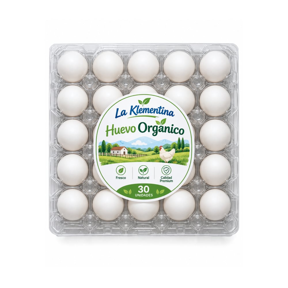 Huevo orgánico La Klementina (30 U) - Imagen 1