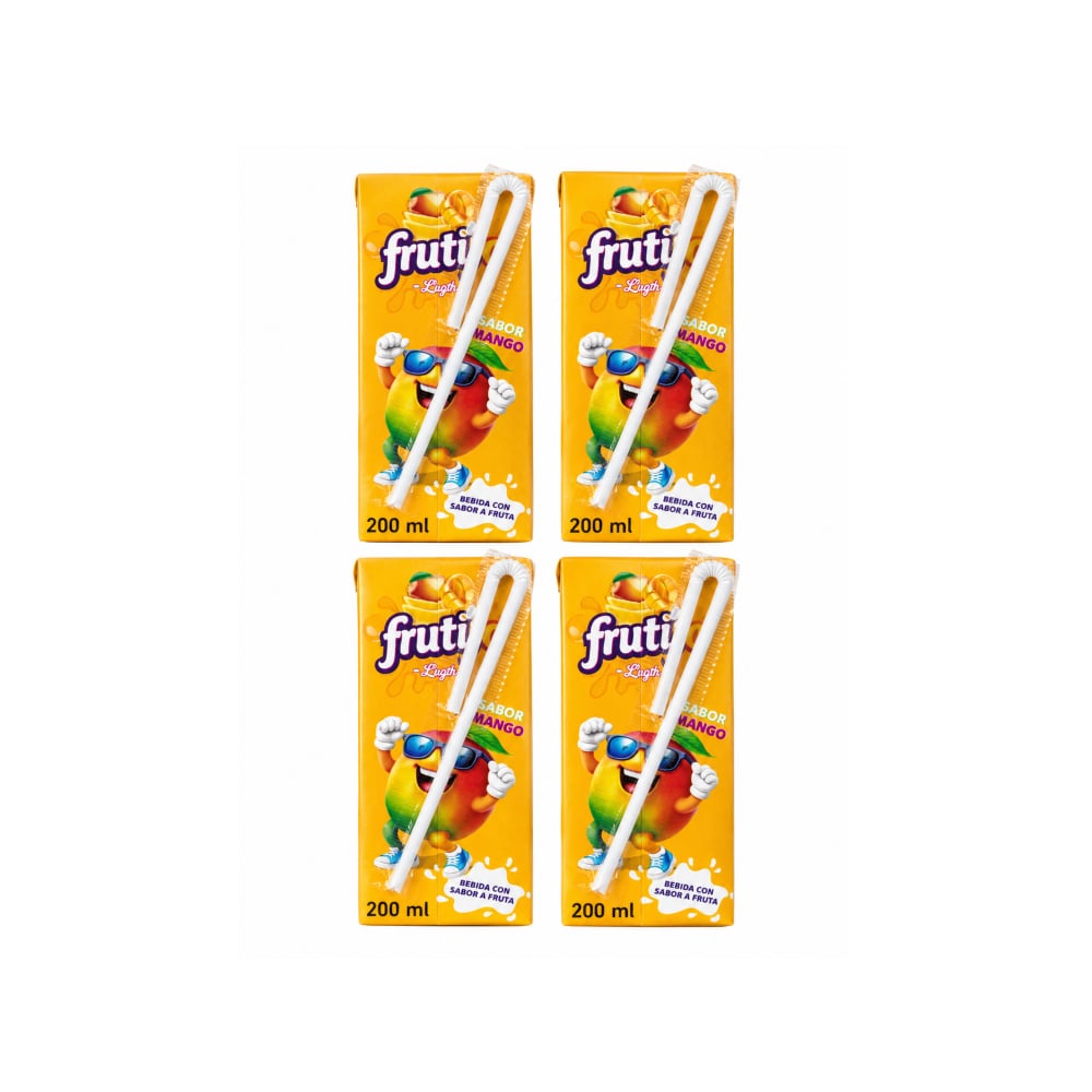 Jugo sabor a mango Frutigo (4 x 200 ml / 6.76 floz) - Imagen 1