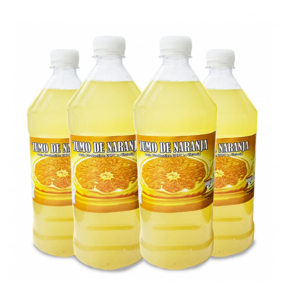 Zumo de naranja (4 x 1 L) - Imagen 1