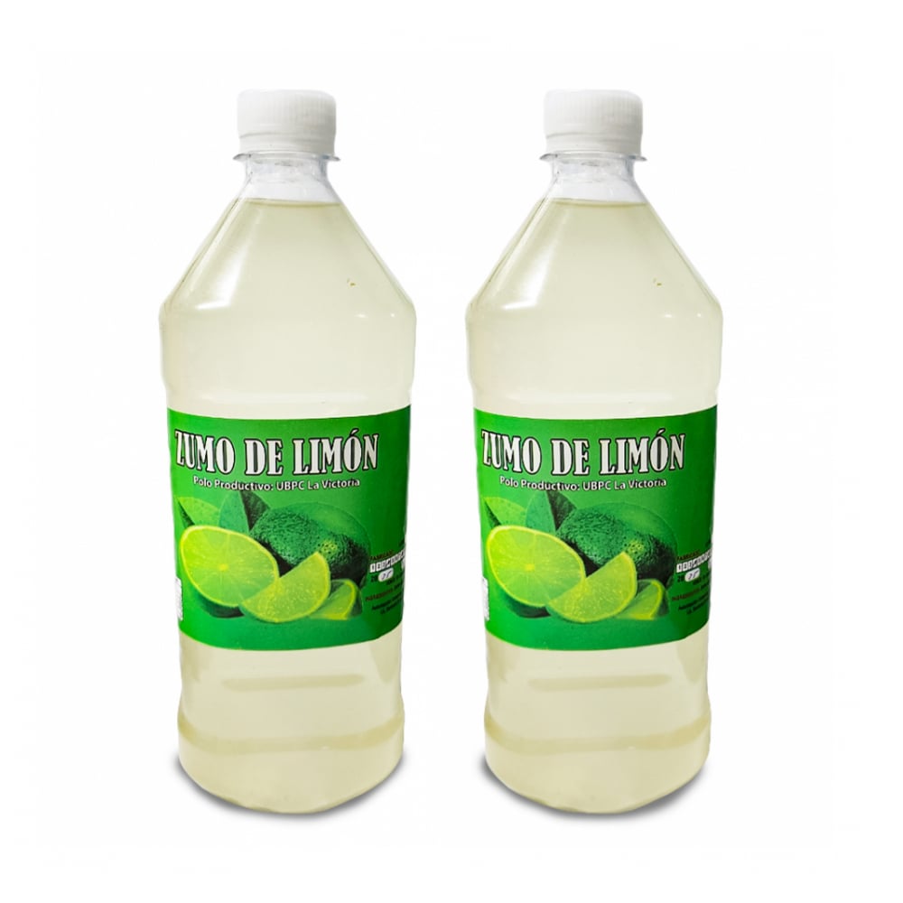 Zumo de limón (2 x 1 L) - Imagen 1