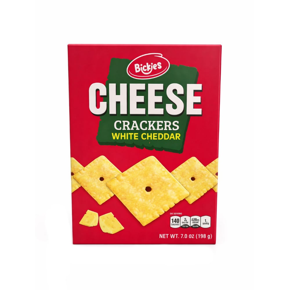 Galletas de queso cheddar Bickies (198 g / 7.0 oz) - Imagen 1