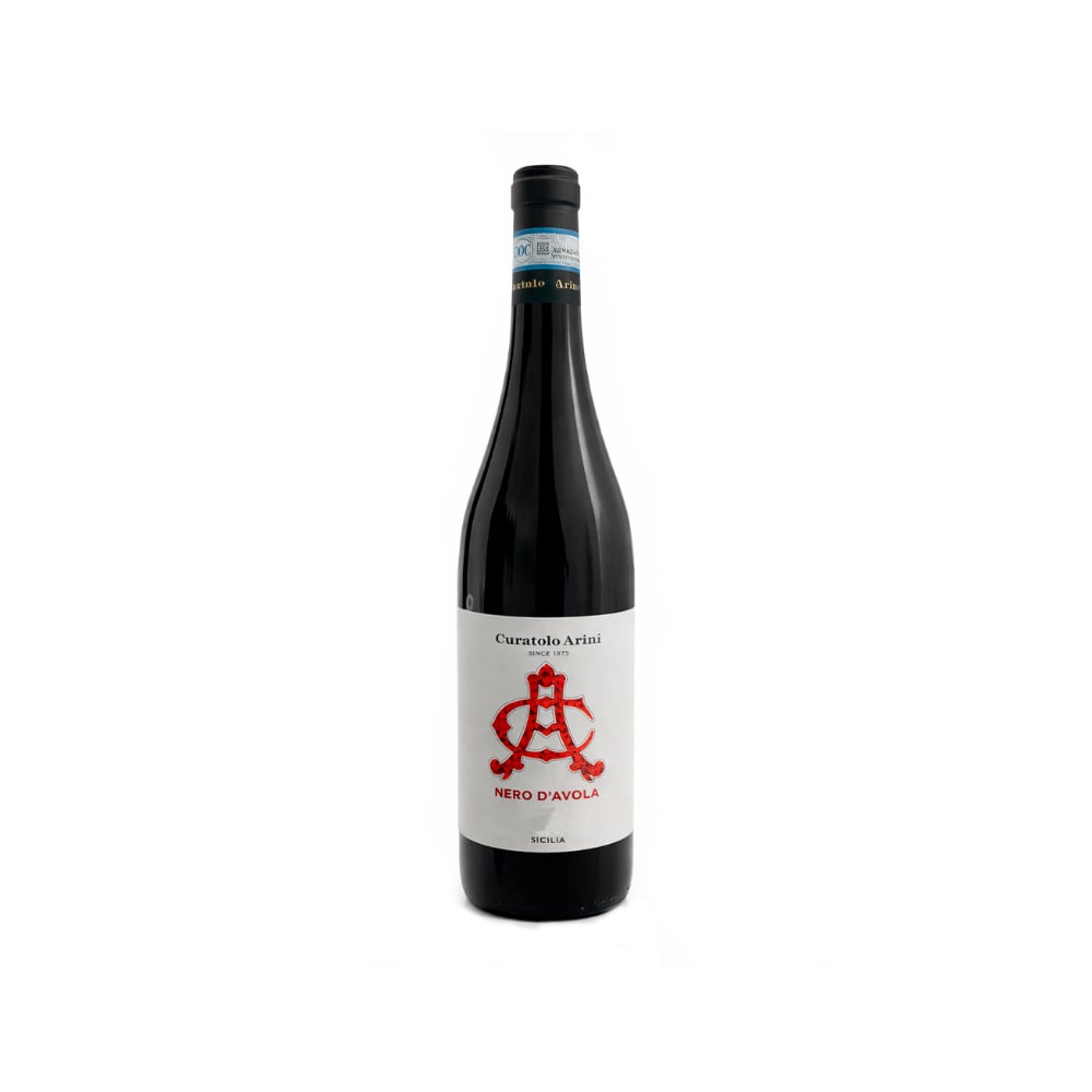 Vino Tinto Nero d’Avola Curatolo Arini (750 ml) - Imagen 1