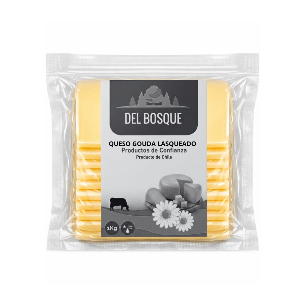 Queso Gouda Lasqueado Del Bosque (1 kg / 2.2 lb) - Imagen 1