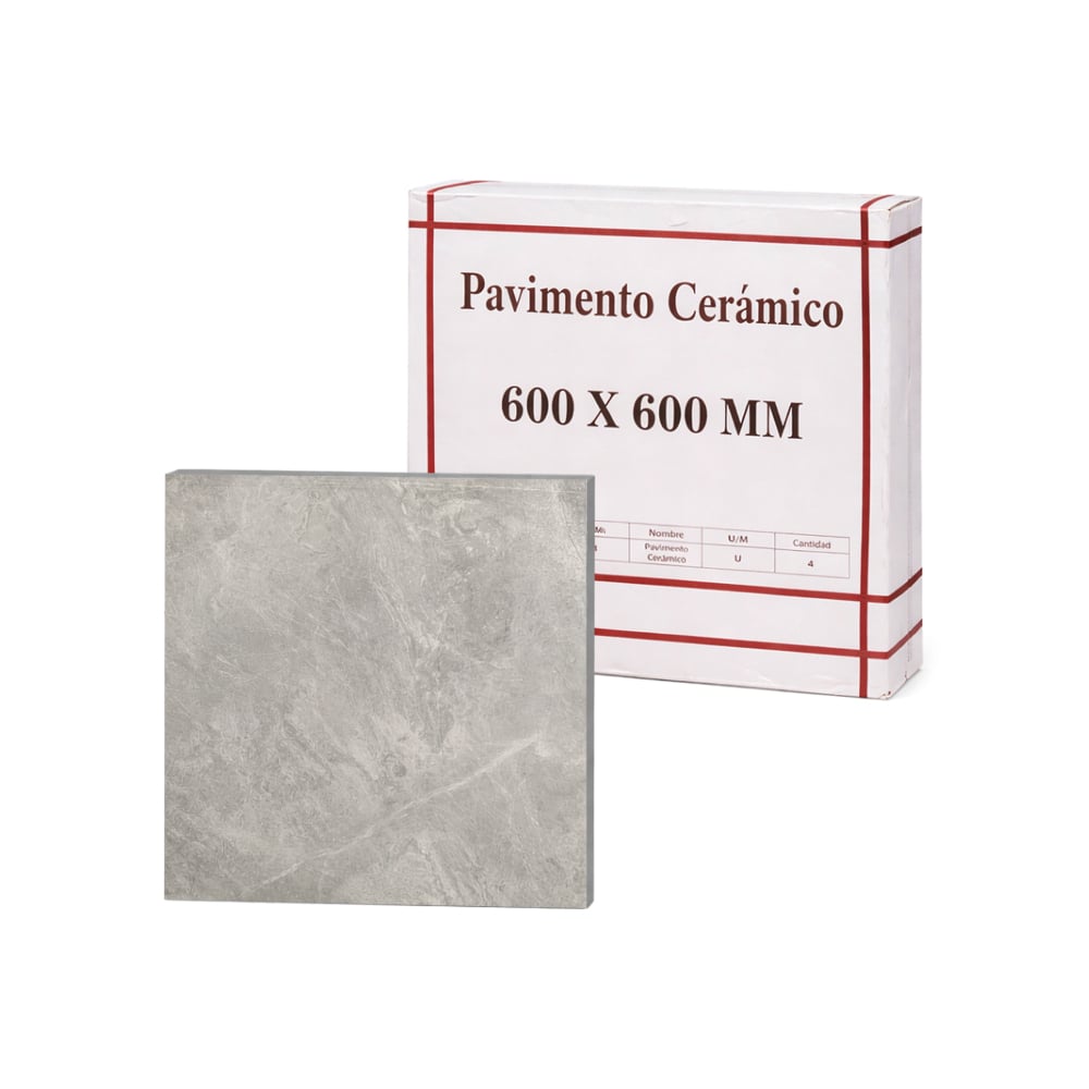 Caja de losas de cerámica pulida 600 mm x 600 mm Malu CR-S2416 (4 U) - Imagen 1