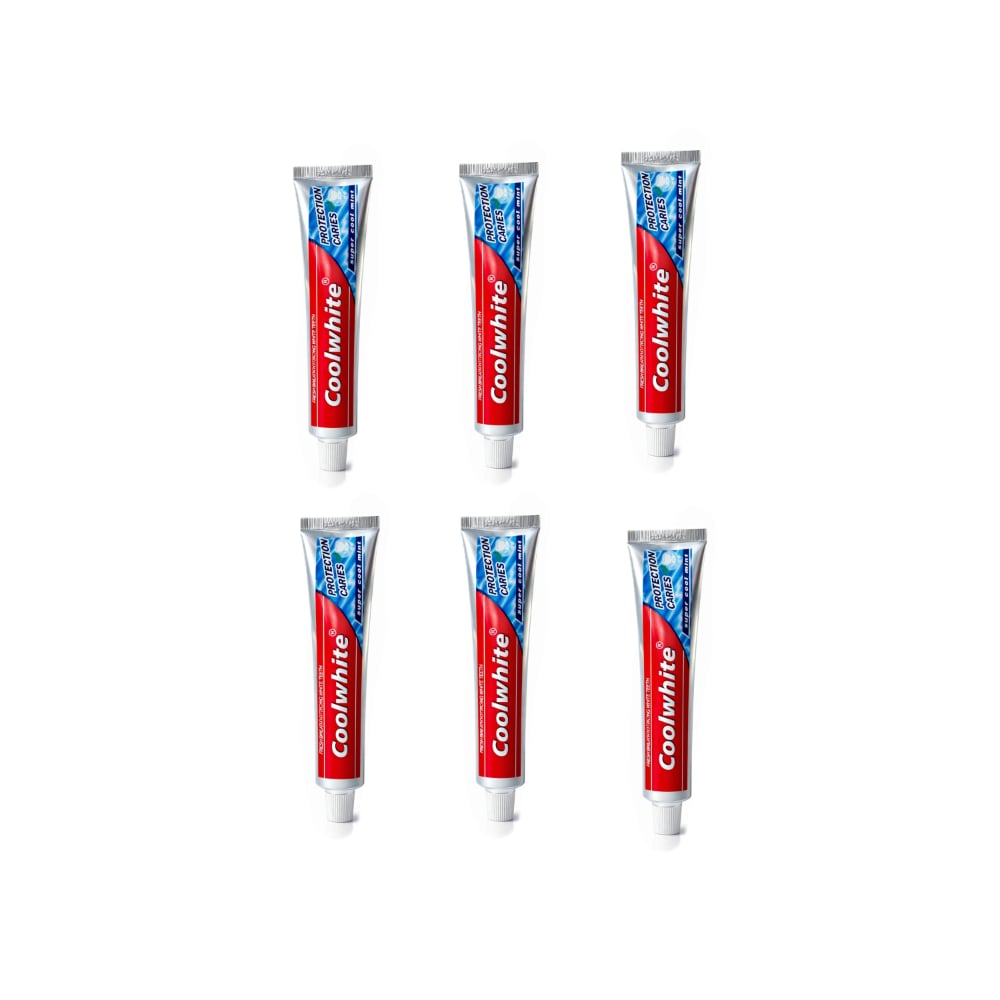 Pasta dental mentolada Coolwhite (6 x 120 g / 4.23 oz) - Imagen 1
