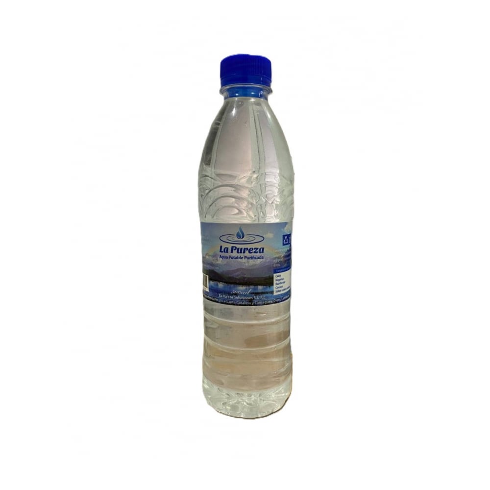 Agua potable purificada La Pureza (500 ml) - Imagen 1