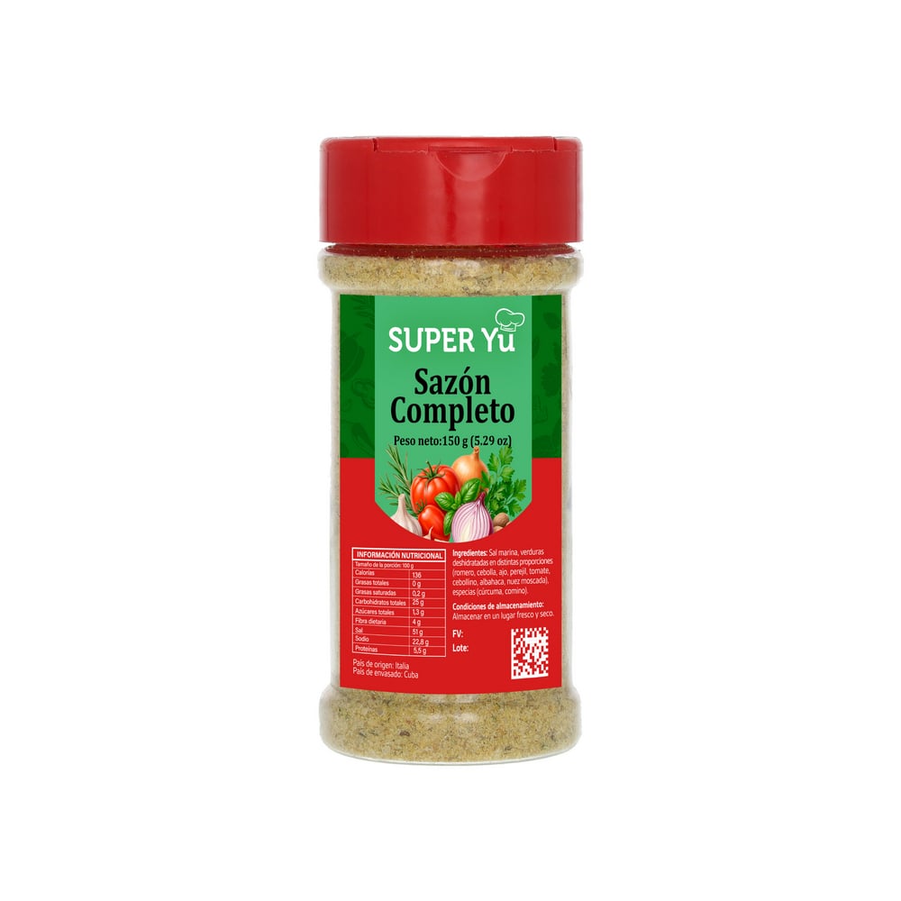 Sazón completo Super Yu (150 g / 5.29 oz) - Imagen 1