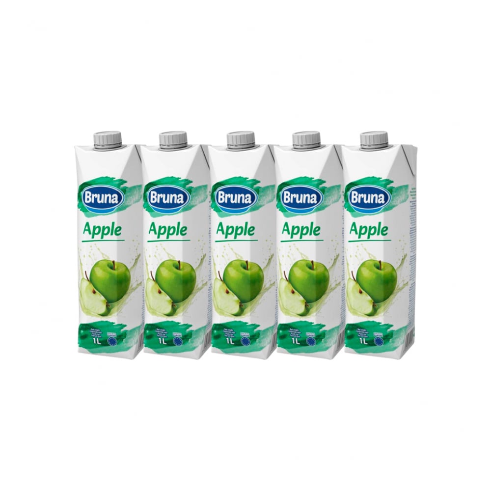 Jugo de manzana Bruna (5 x 1 L) - Imagen 1