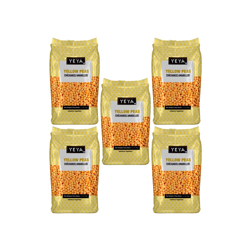 Chícharos amarillos Yeya (5 x 1 kg / 2.2 lb) - Imagen 1