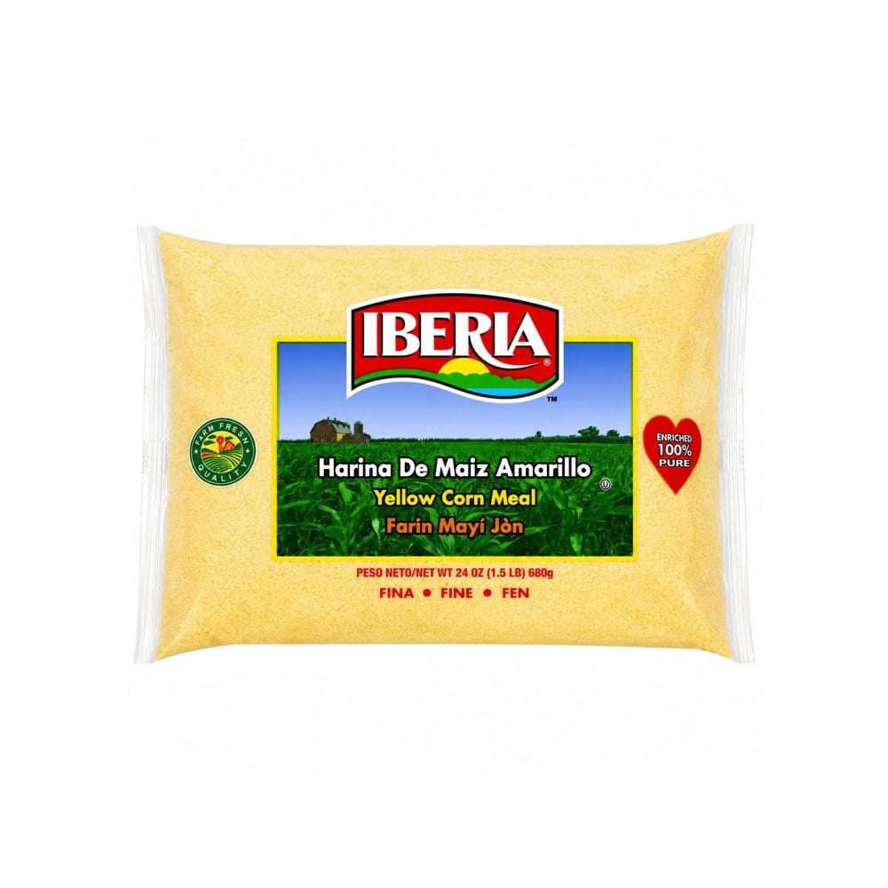 Harina de maíz amarillo Iberia (680 g / 1.5 lb) - Imagen 1