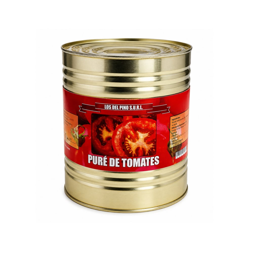 Puré de tomate Los del Pino (3.05 kg / 6.72 lb) - Imagen 1