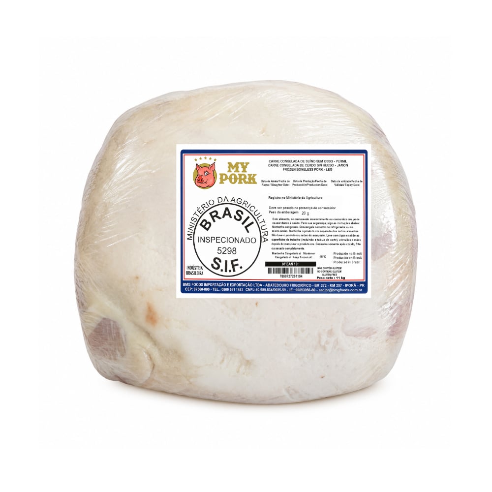 Pierna de cerdo sin piel y sin hueso My Pork (11 kg / 24.25 lb) - Imagen 1
