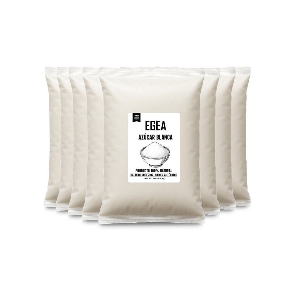 Azúcar blanca EGEA (8 x 1.36 kg / 3 lb) - Imagen 1