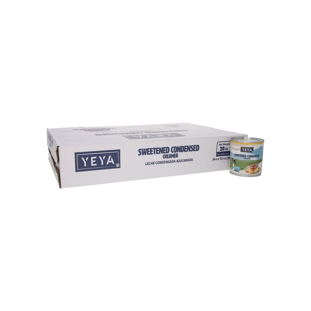 Caja de leche condensada azucarada YEYA (24 x 380 g / 13.4 oz) - Imagen 1