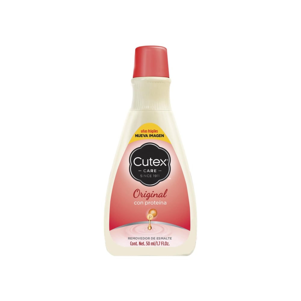 Removedor de esmalte original con proteína Cutex (50 ml) - Imagen 1