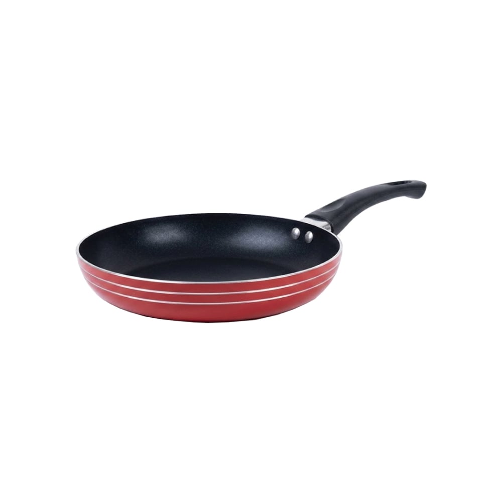 Sartén de 21 cm antiadherente esmaltado exterior rojo Ray - Imagen 1