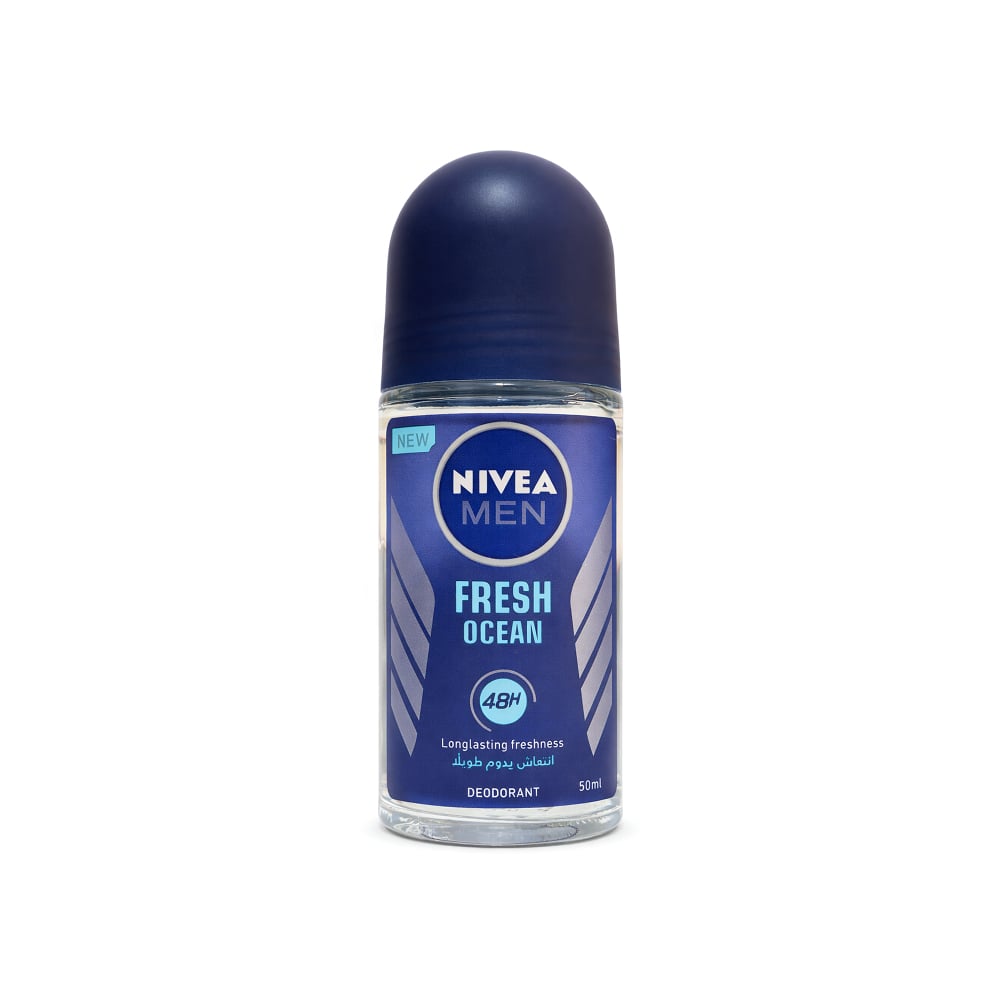 Desodorante roll-on antitranspirante para hombres Fresh Ocean Nivea Men (50 ml) - Imagen 1