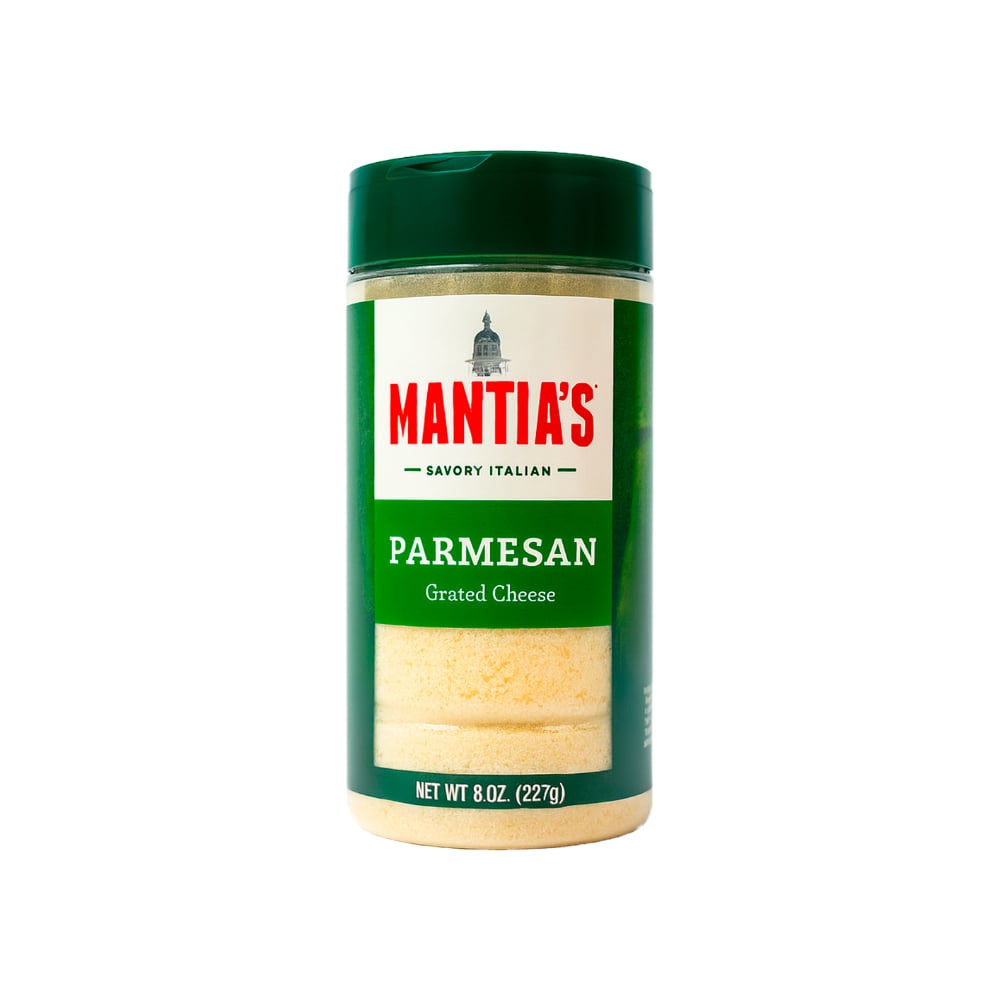 Queso parmesano rallado Mantia' S (227 g / 8 oz) - Imagen 1