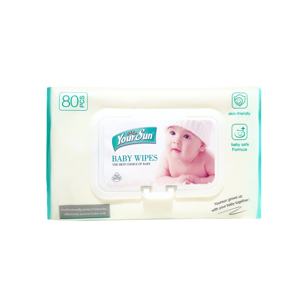 Toallitas húmedas para bebé YourSun (80 U) - Imagen 1