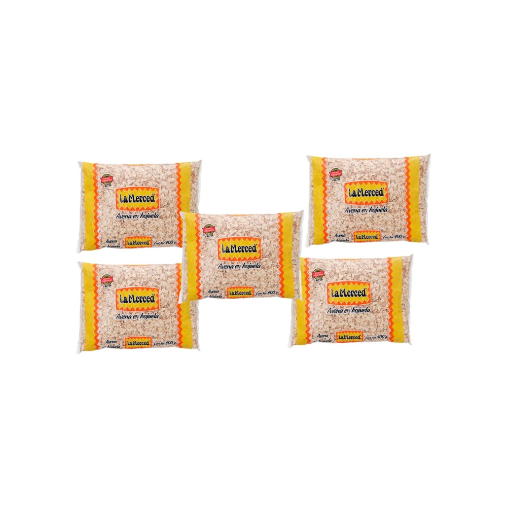 Avena en hojuela La Merced (5 x 400 g / 14.11 oz) - Imagen 1