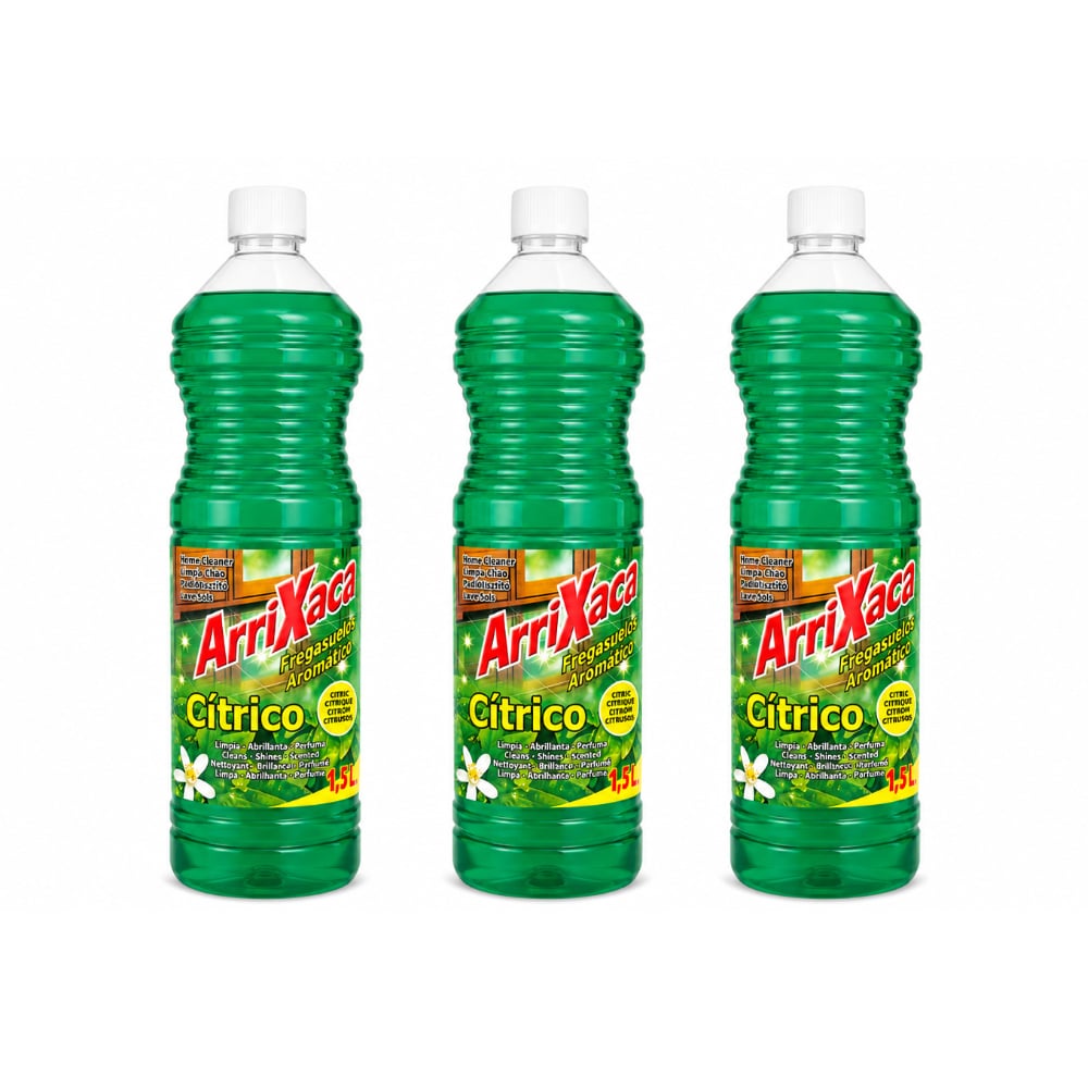 Friegasuelos aromático cítrico Arrixaca (3 x 1.5 L) - Imagen 1