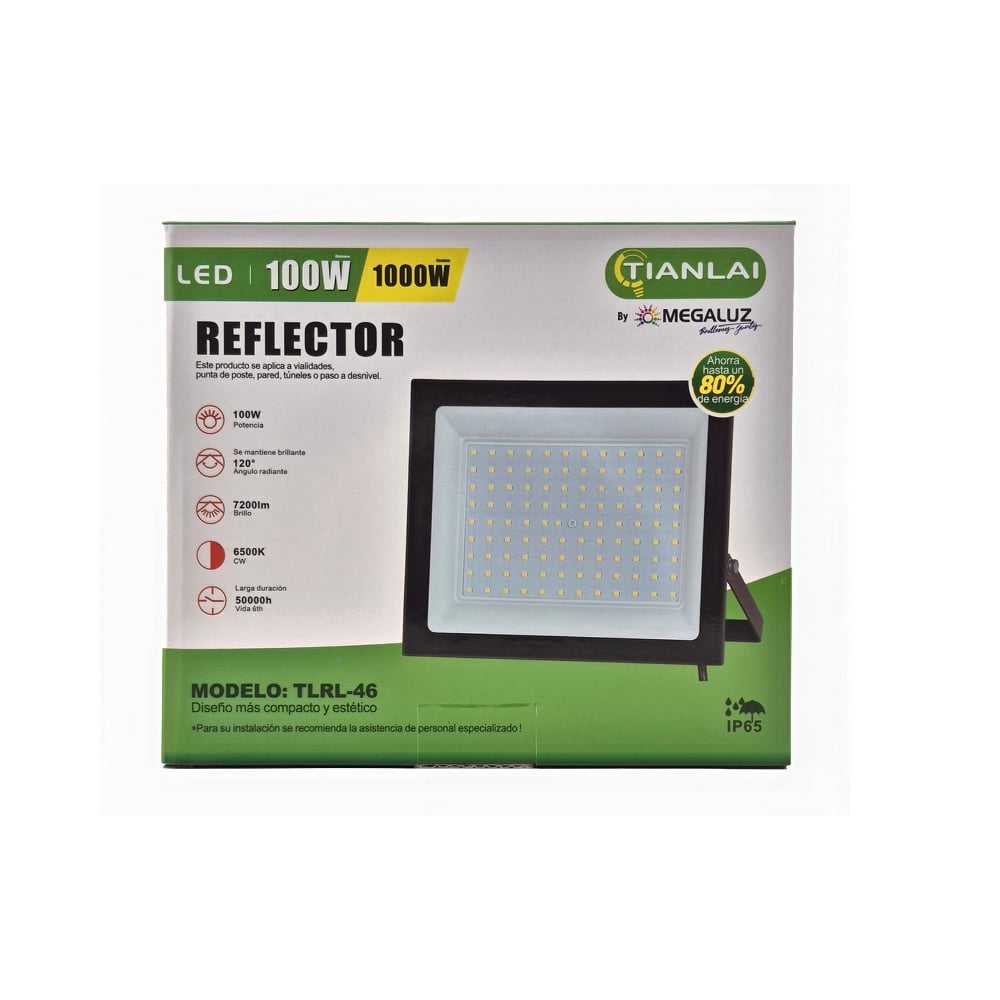 Reflector lámpara led 100w R68 Tianlai (interior exterior) - Imagen 1