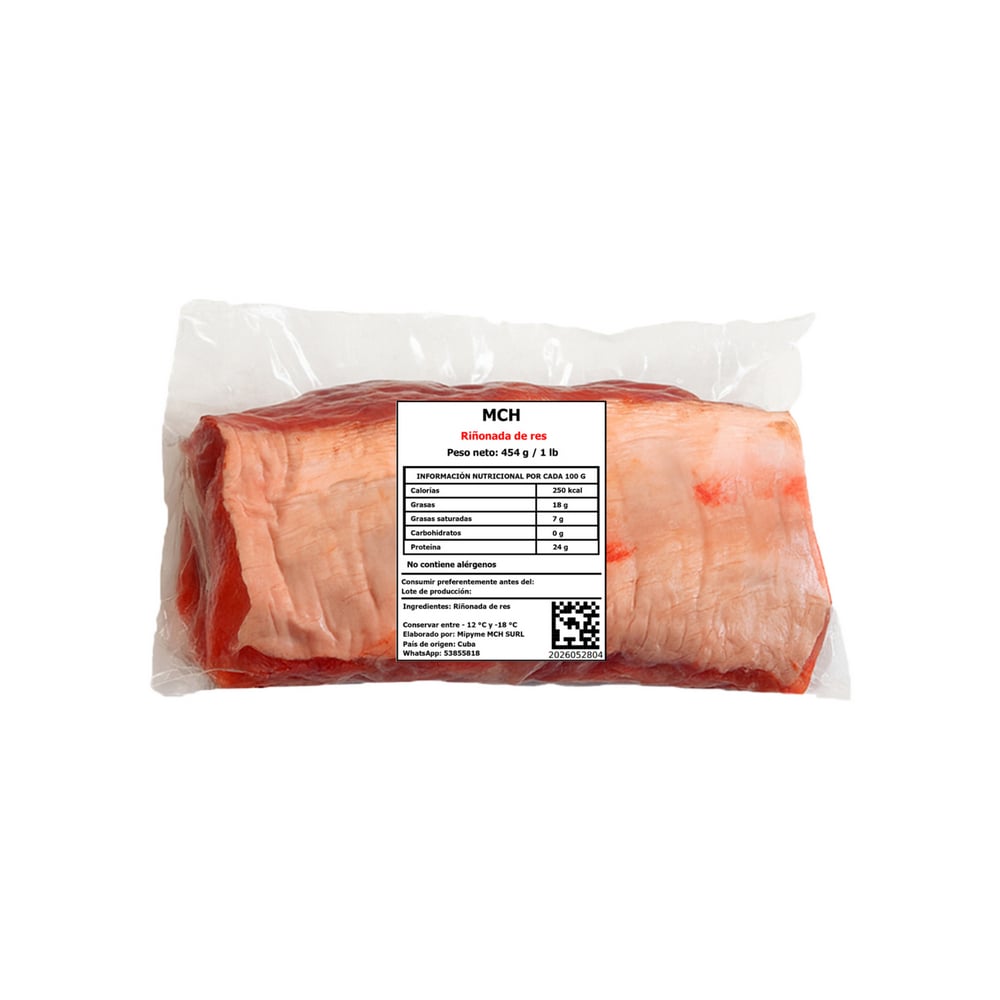 Riñonada de res MCH (454 g / 1 lb) - Imagen 1