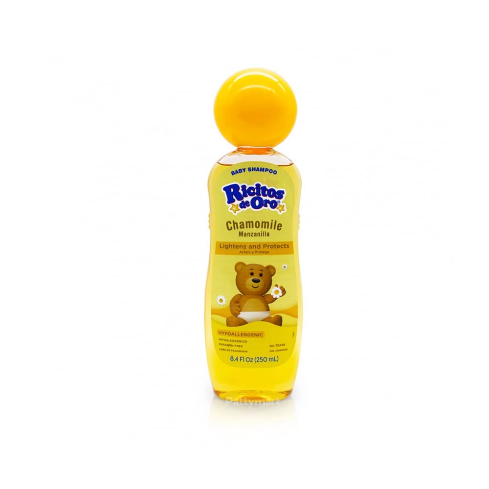 Champú de manzanilla para bebé Ricitos de Oro (250 ml / 8.4 fl.oz) - Imagen 1
