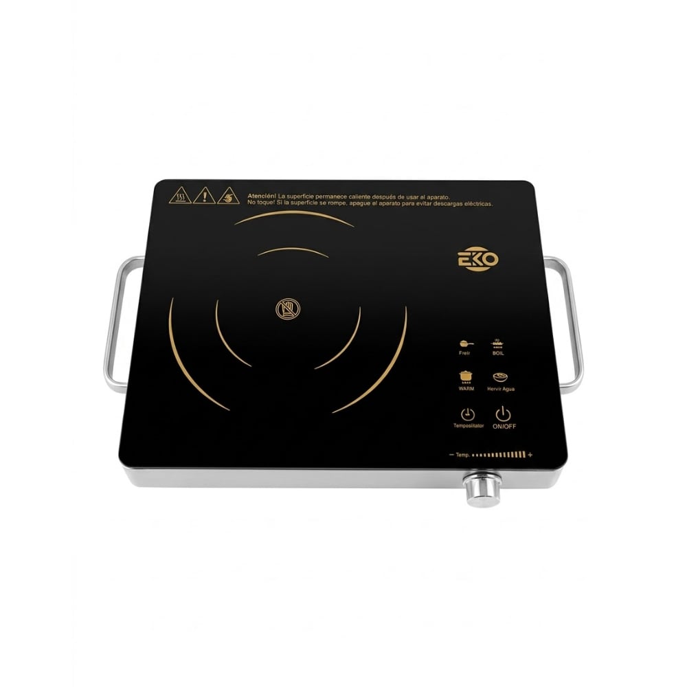 Cocina infrarroja compatible con todo tipo de utensilios 1500 W EKO EK02202 - Imagen 1