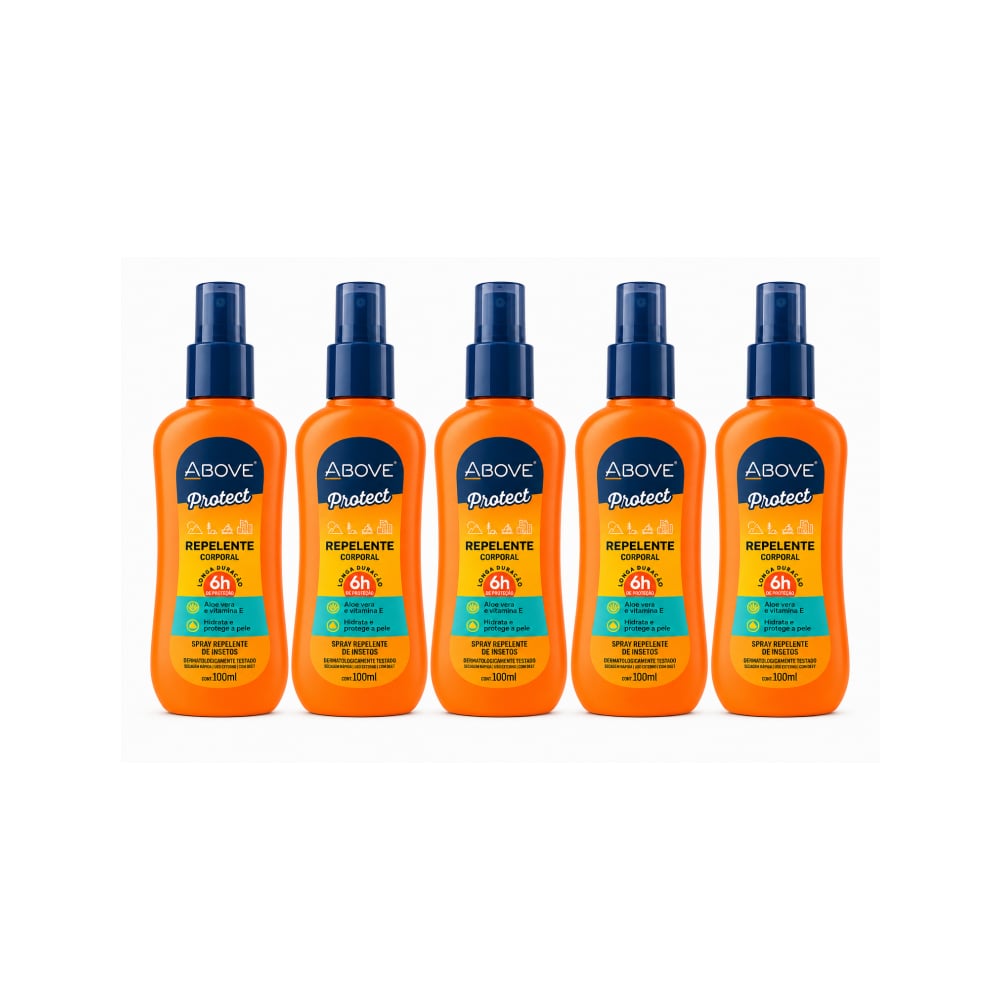 Repelente aerosol Above Protect (5 x 100 ml) - Imagen 1