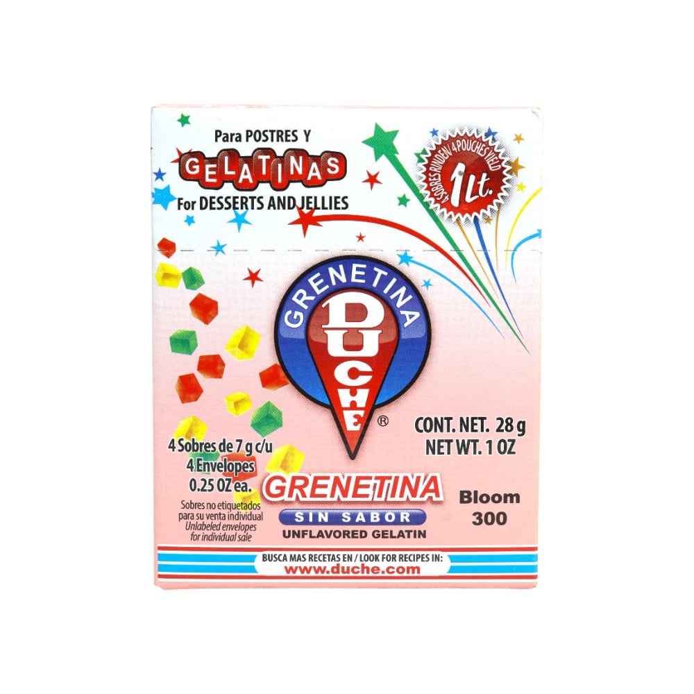 Grenetina sin sabor Duche (28 g / 1 oz) - Imagen 1