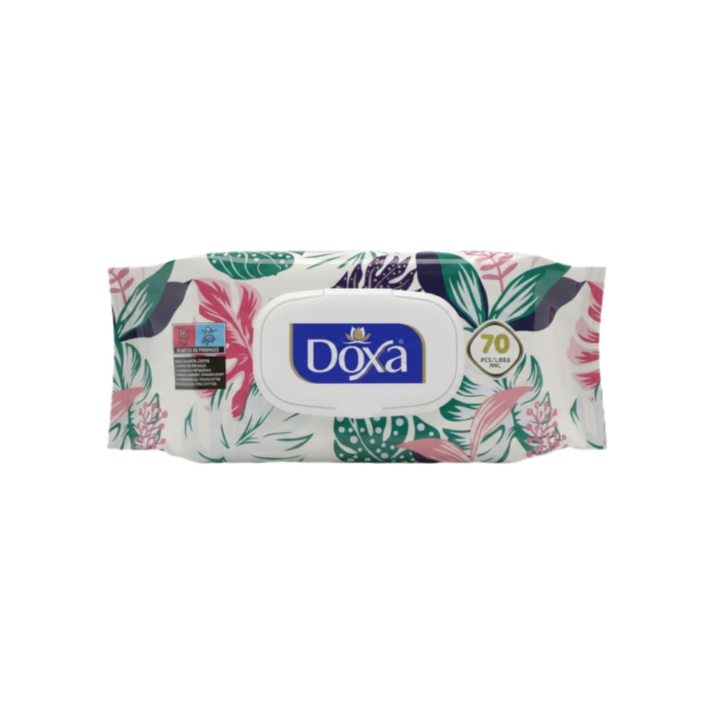 Toallitas húmedas fusion Doxa (70 U) - Imagen 1