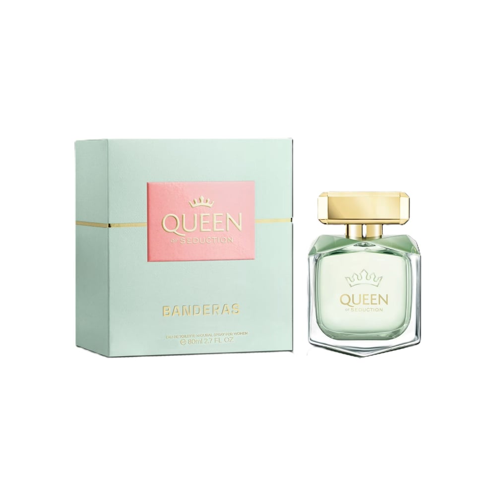 Eau de toilette natural spray para mujer Queen of Seduction Antonio Banderas (80 ml / 2.7 fl oz) - Imagen 1