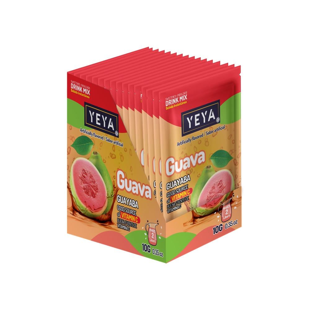 Refresco instantáneo sabor guayaba YEYA (26 x 10g / 0.3 oz) - Imagen 1