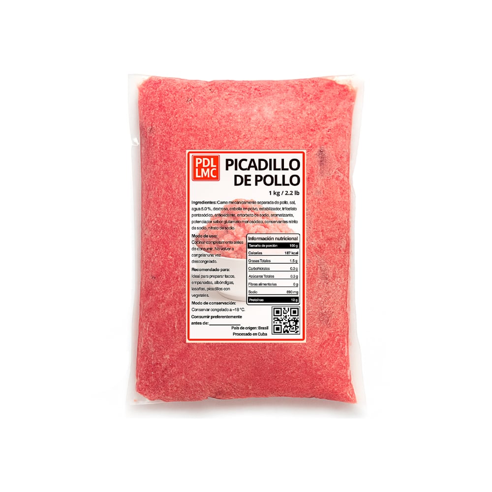 Carne separada mecánicamente PDL LMC (1 kg / 2.2 lb) - Imagen 1