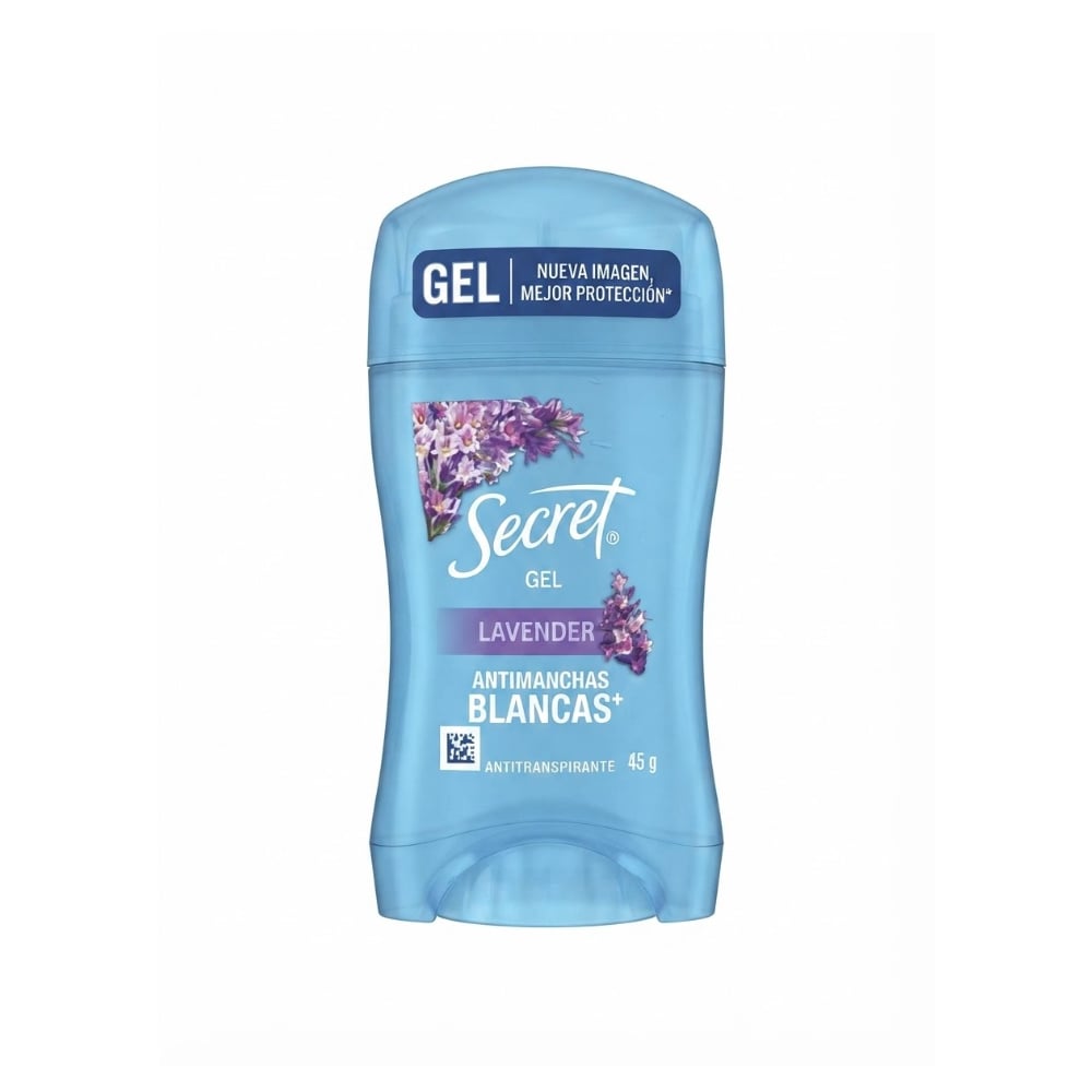 Desodorante antitranspirante en gel de lavanda Secret (45 g / 1.58 oz) - Imagen 1