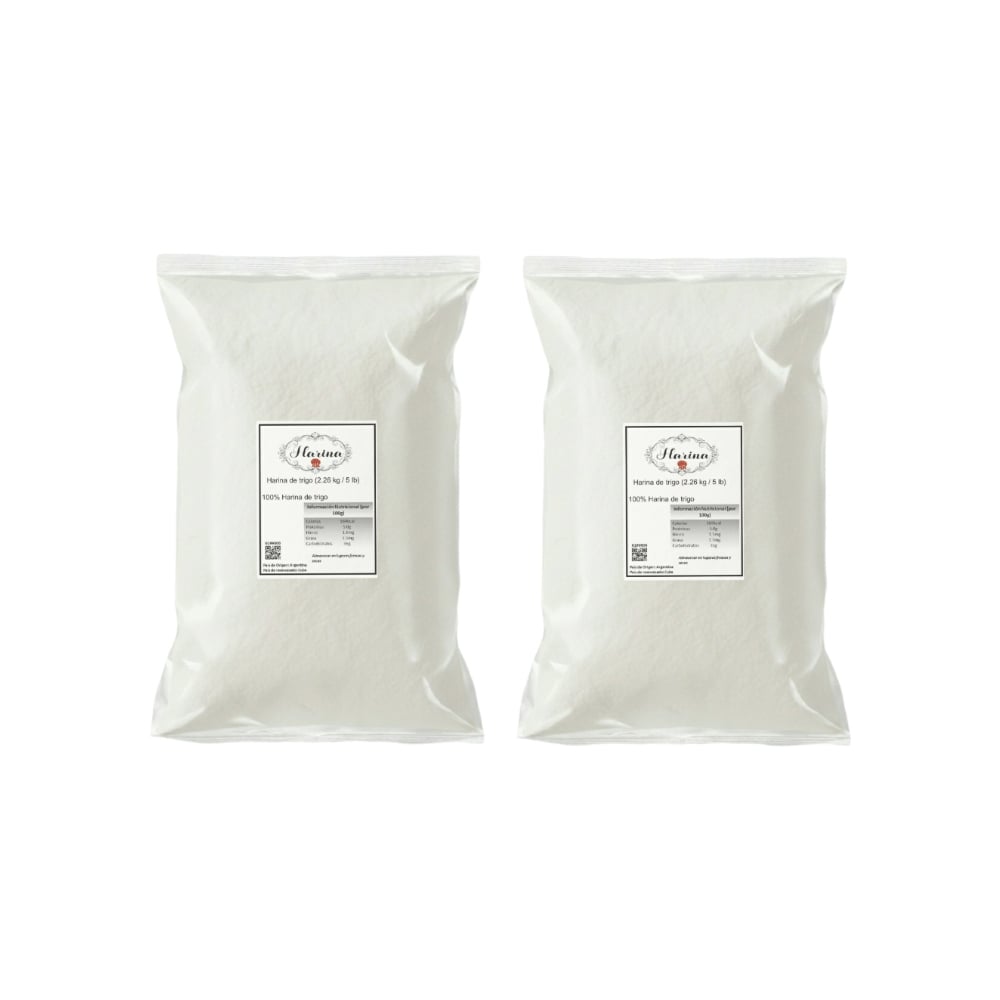 Harina de trigo Pida (2 x 2.26 kg / 5 lb) - Imagen 1