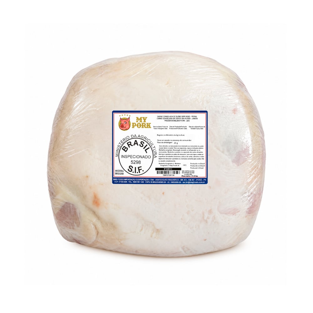 Pierna de cerdo sin piel y sin hueso My Pork (11.5 kg / 25.35 lb) - Imagen 1